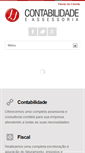 Mobile Screenshot of jejcontabilidade.com.br